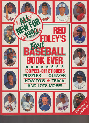 RED FOLEY'S BEST BASEBALL BOOK EVER #6,Used