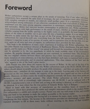 Weber Carburetors,Used