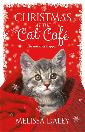 Christmas at the Cat Caf: A Novel,Used
