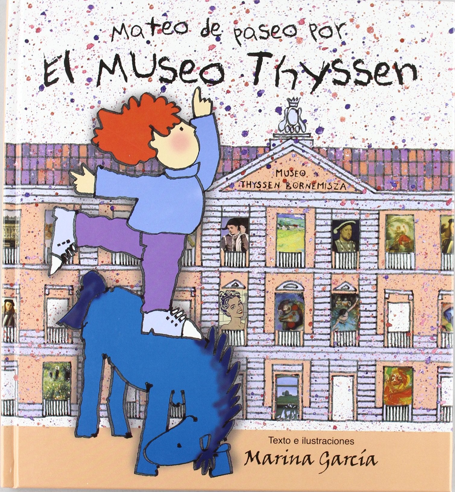 Mateo de paseo por el thyssen (Spanish Edition),Used
