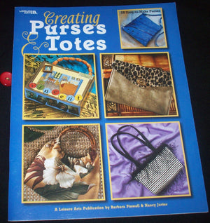 Creating Purses & Totes (Leisure Arts #3583),Used