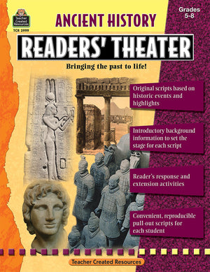 Ancient History Readers' Theater Grd 58,Used
