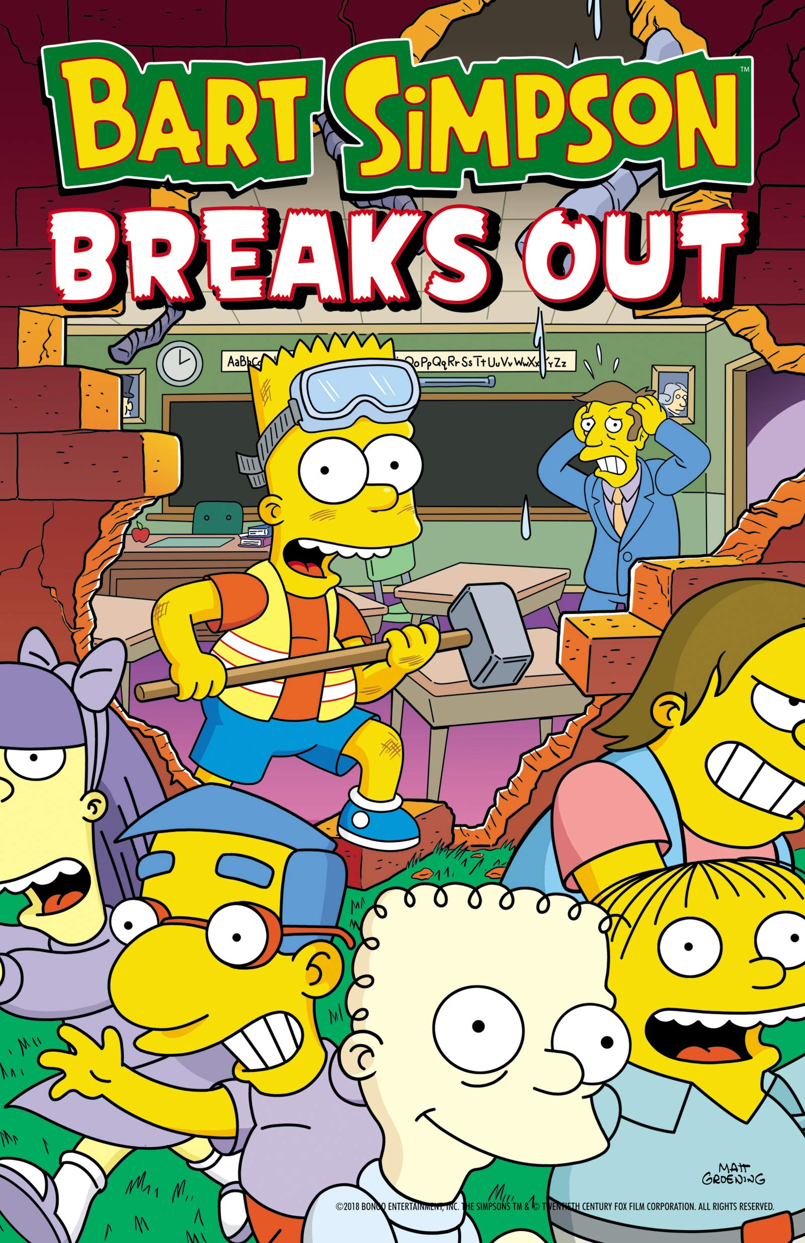 Bart Simpson Breaks Out (Simpsons Comics),Used