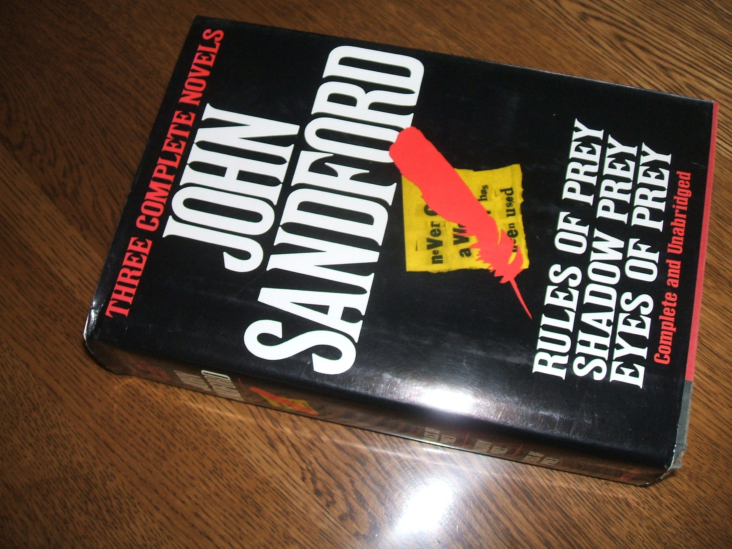Three Complete Novels: Rules Of Prey / Shadow Prey / Eyes Of Prey,Used