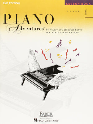 Faber Piano Adventures Piano Adventures Lesson Book Level 4,New