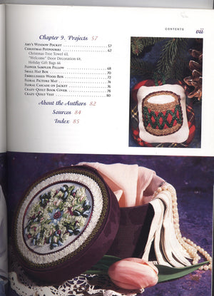 Ribbon Embroidery by Machine,New