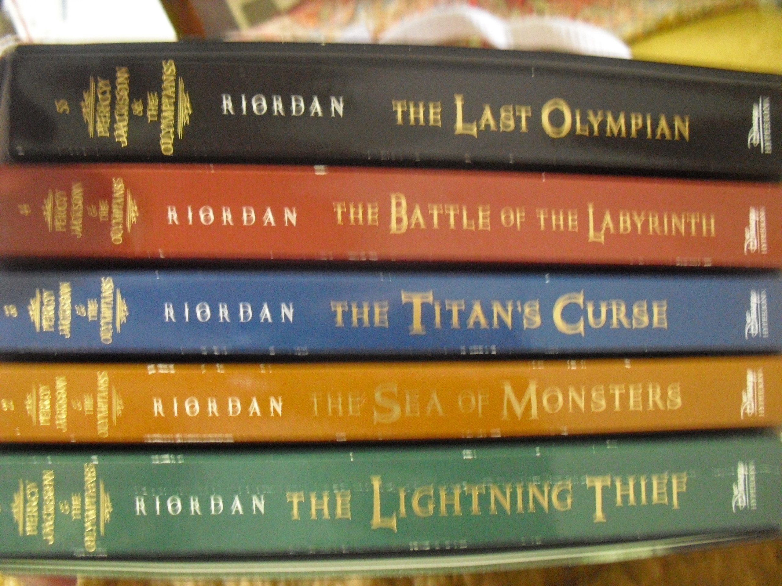 Percy Jackson Pbk 5Book Boxed Set (Percy Jackson & The Olympians)