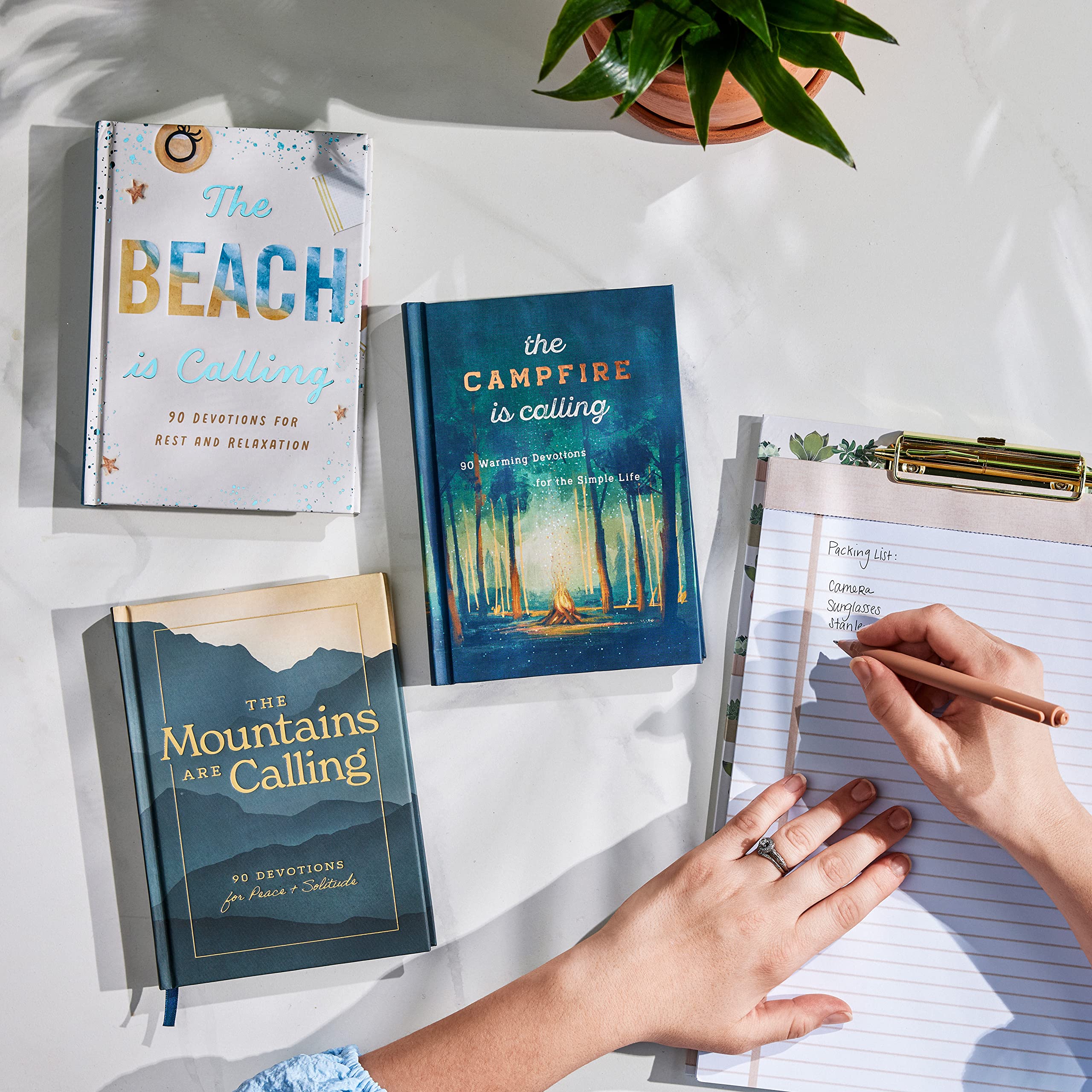 The Mountains are Calling: 90 Devotions for Peace & Solitude,Used