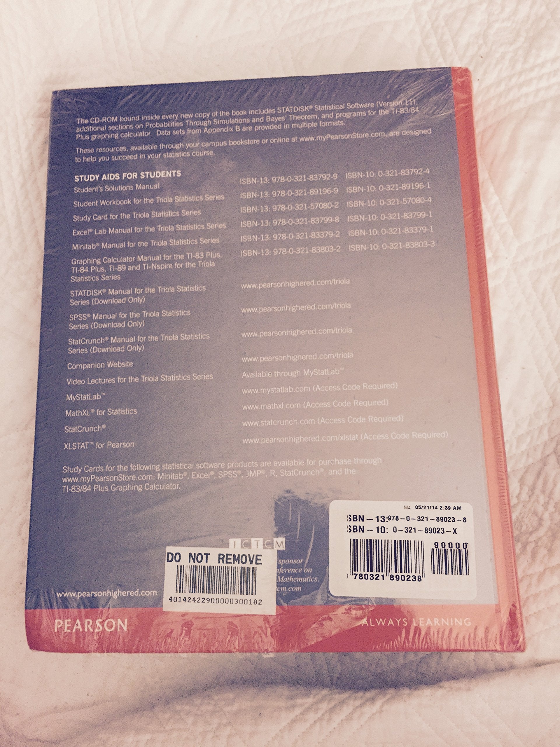 Elementary Statistics (Book & Mystatlab Access Card),New
