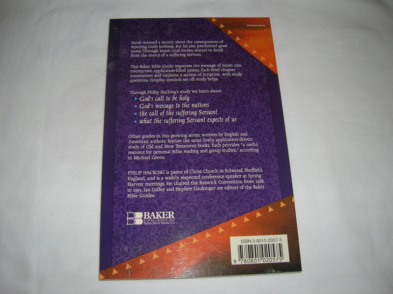 Isaiah: Free to Suffer and to Serve (Baker Bible Guides),Used