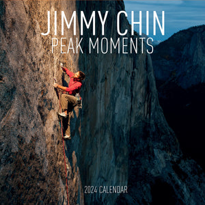 Jimmy Chin Peak Moments Wall Calendar 2024: Photos From The Edge