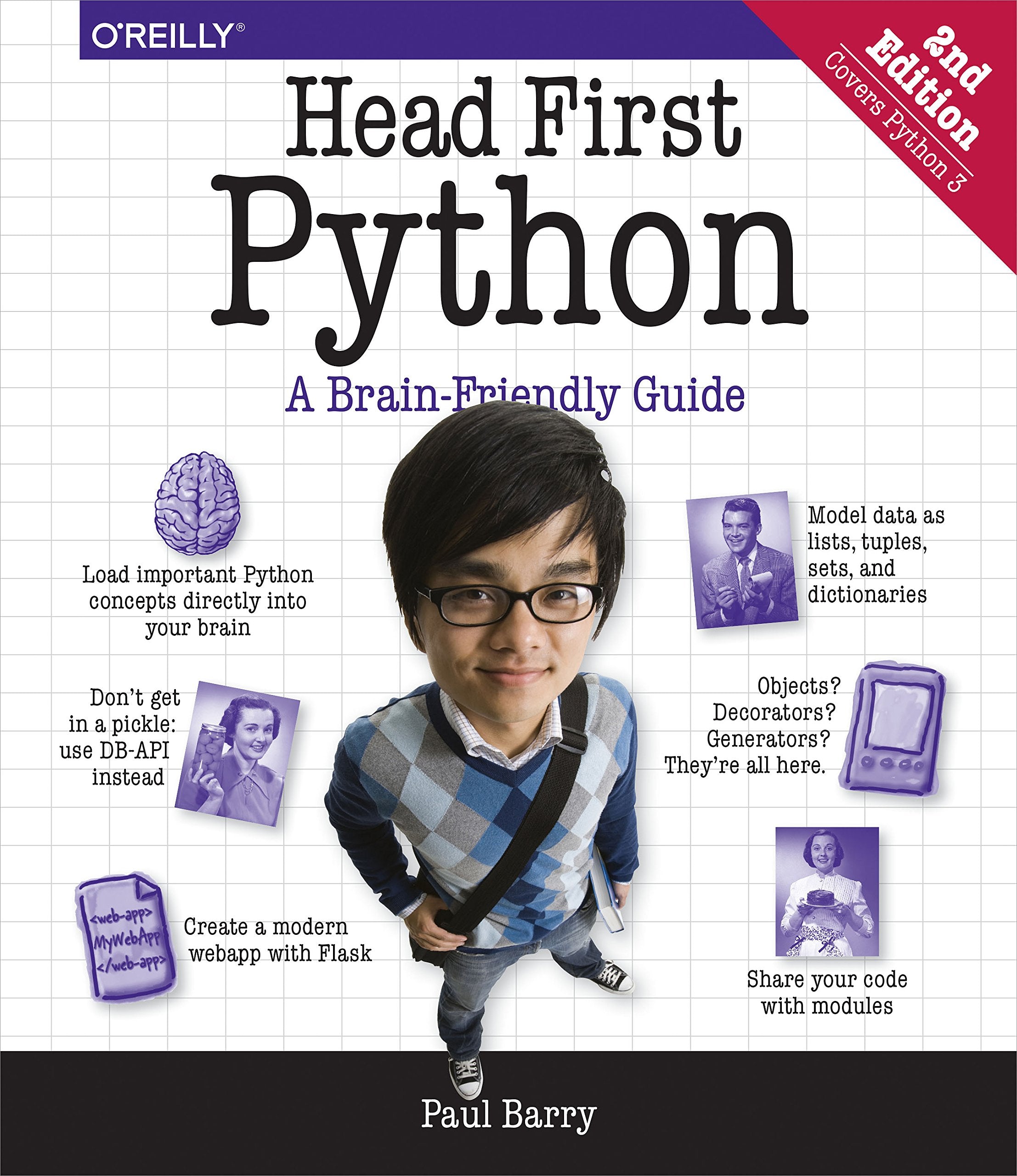 Head First Python: A BrainFriendly Guide,Used