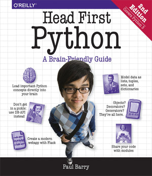 Head First Python: A BrainFriendly Guide,Used