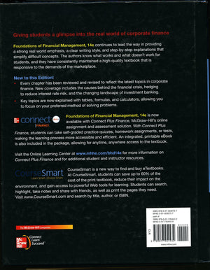 Loose Leaf Foundations of Financial Management with Connect Plus,Used