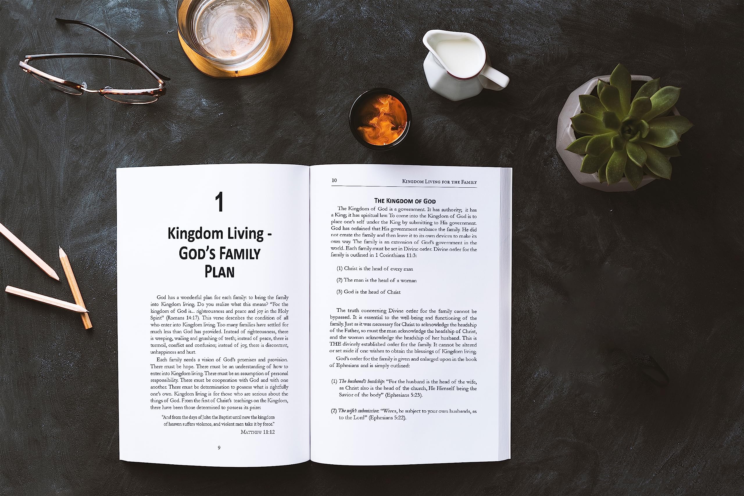 Kingdom Living for the Family: Restoring God's Peace, Joy & Righteousness in the Home,Used