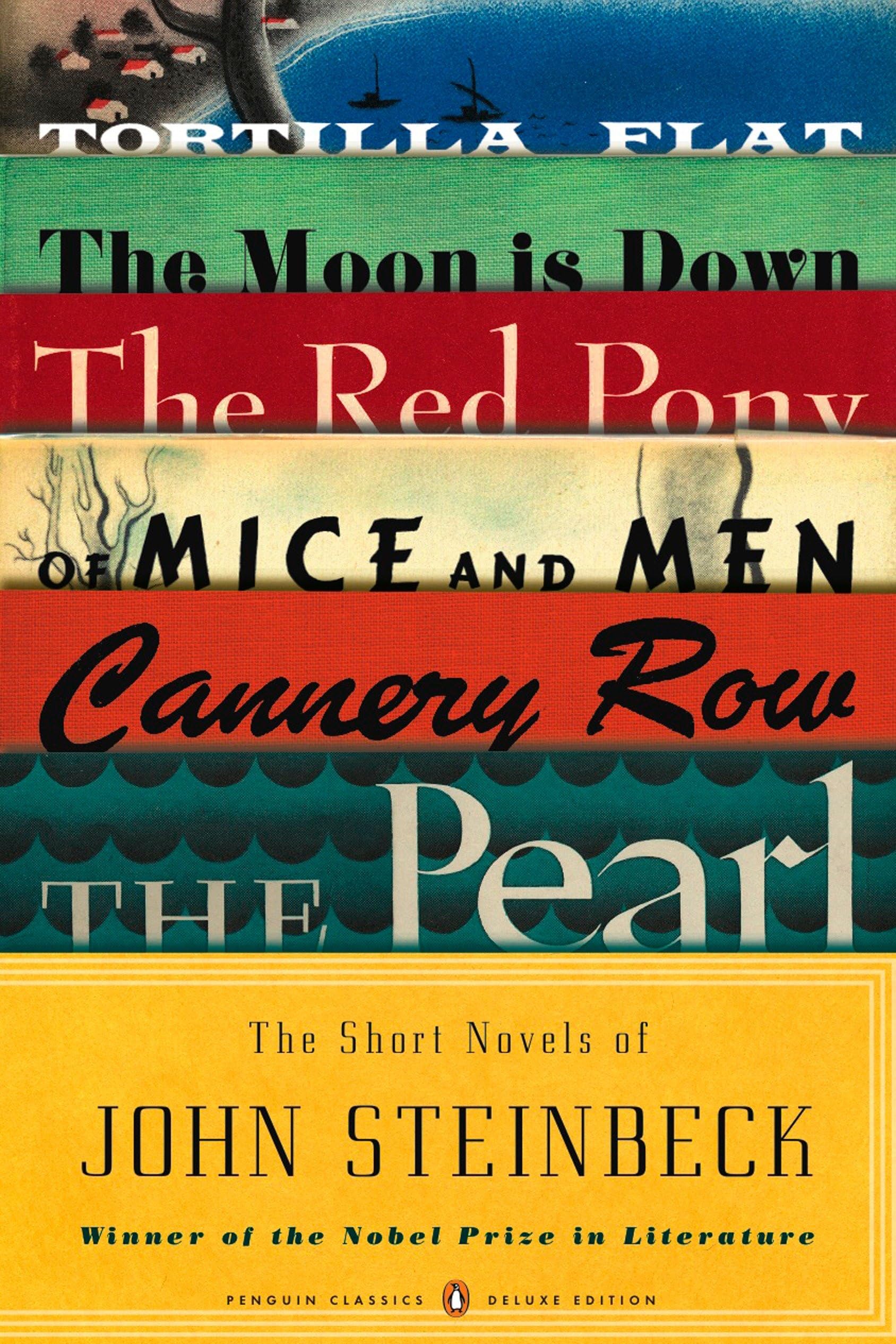 The Short Novels of John Steinbeck: (Penguin Classics Deluxe Edition),Used