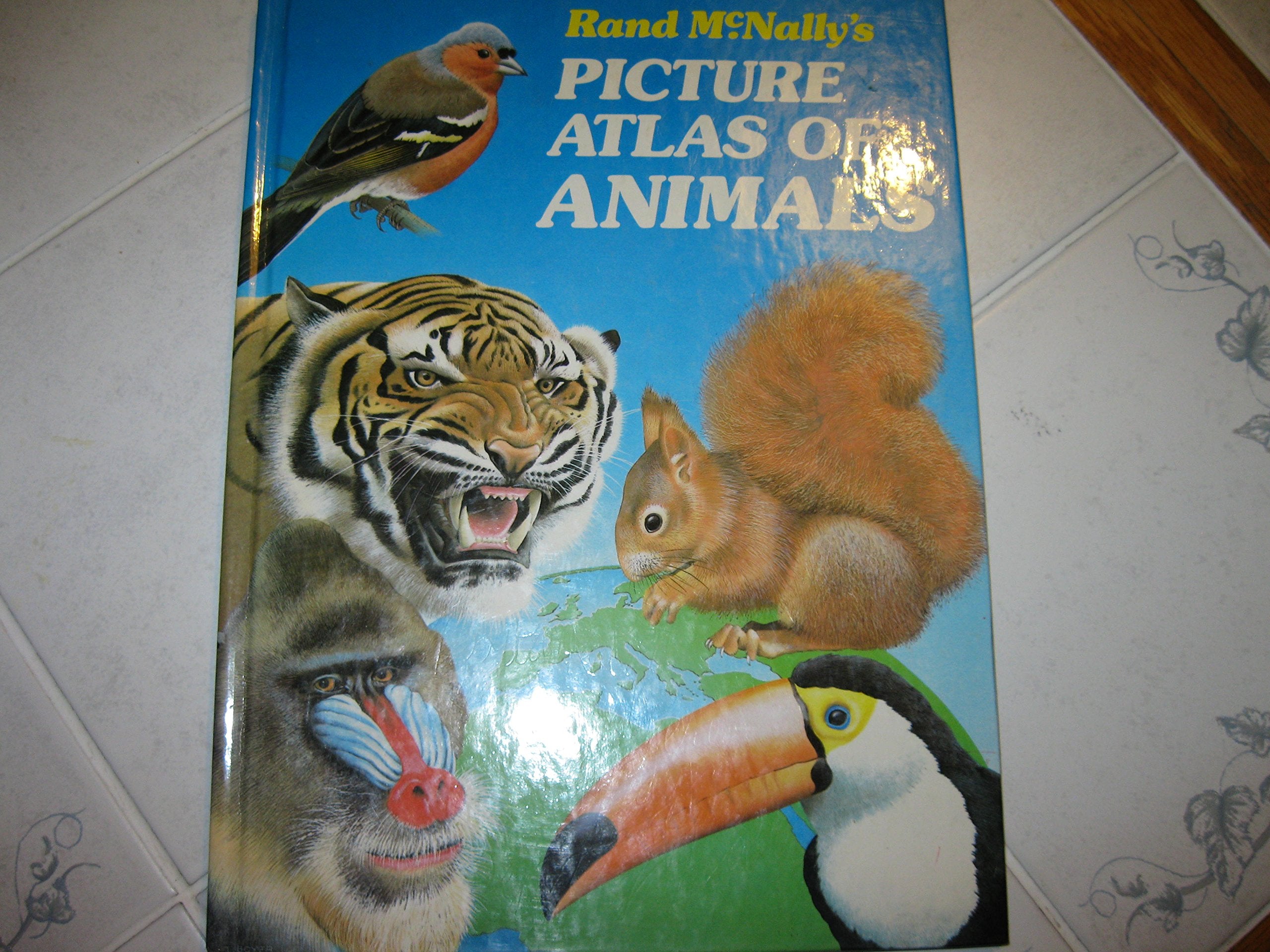 Rand McNally's Picture Atlas of Animals,Used