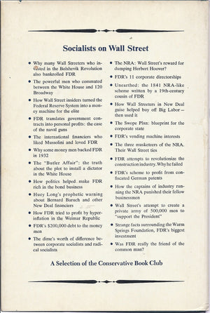 Wall Street and FDR,Used