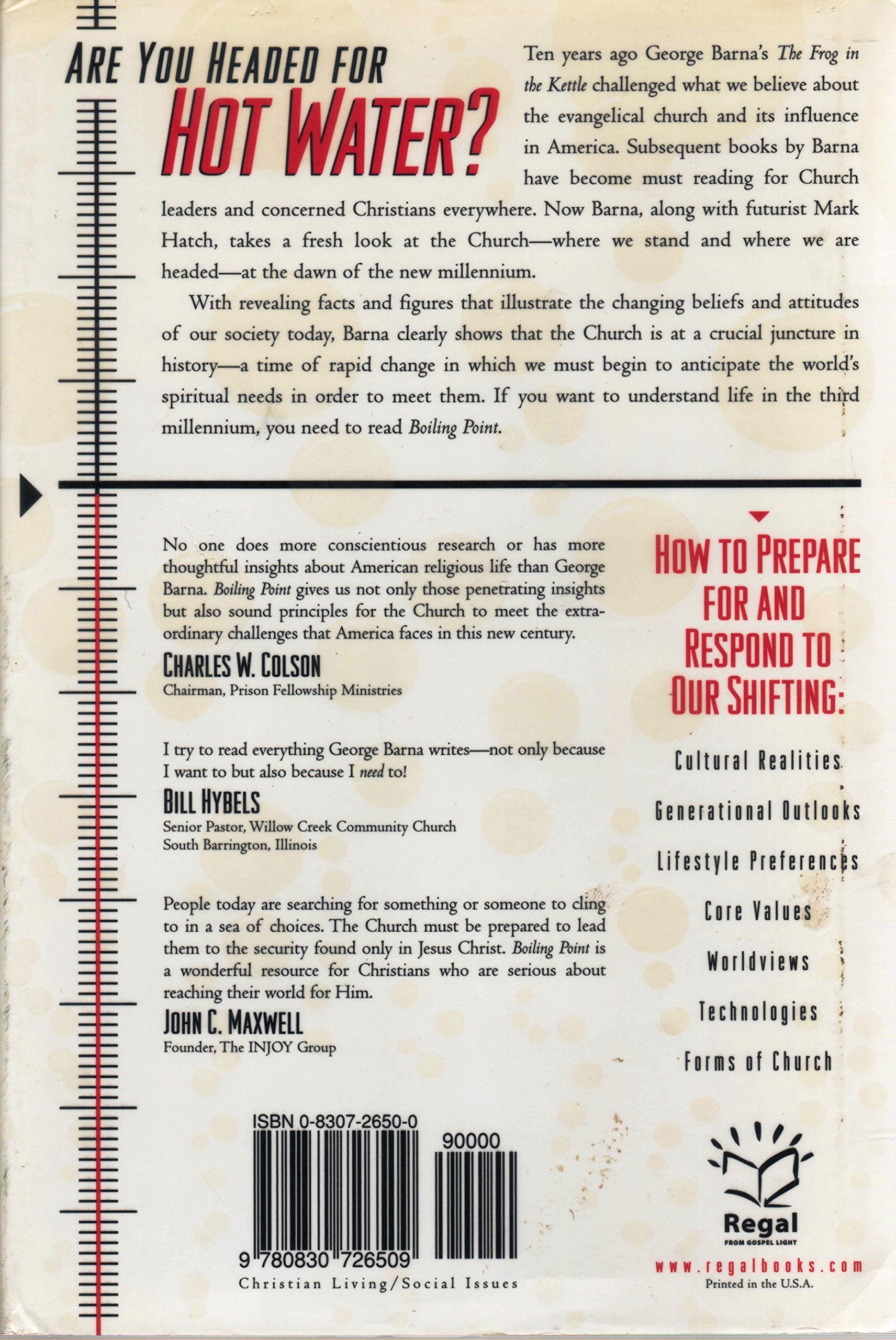 Boiling Point: It Only Takes One Degree,Used