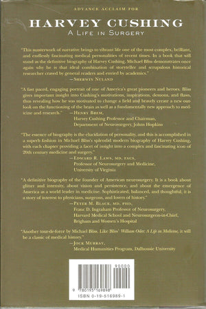 Harvey Cushing: A Life In Surgery,New
