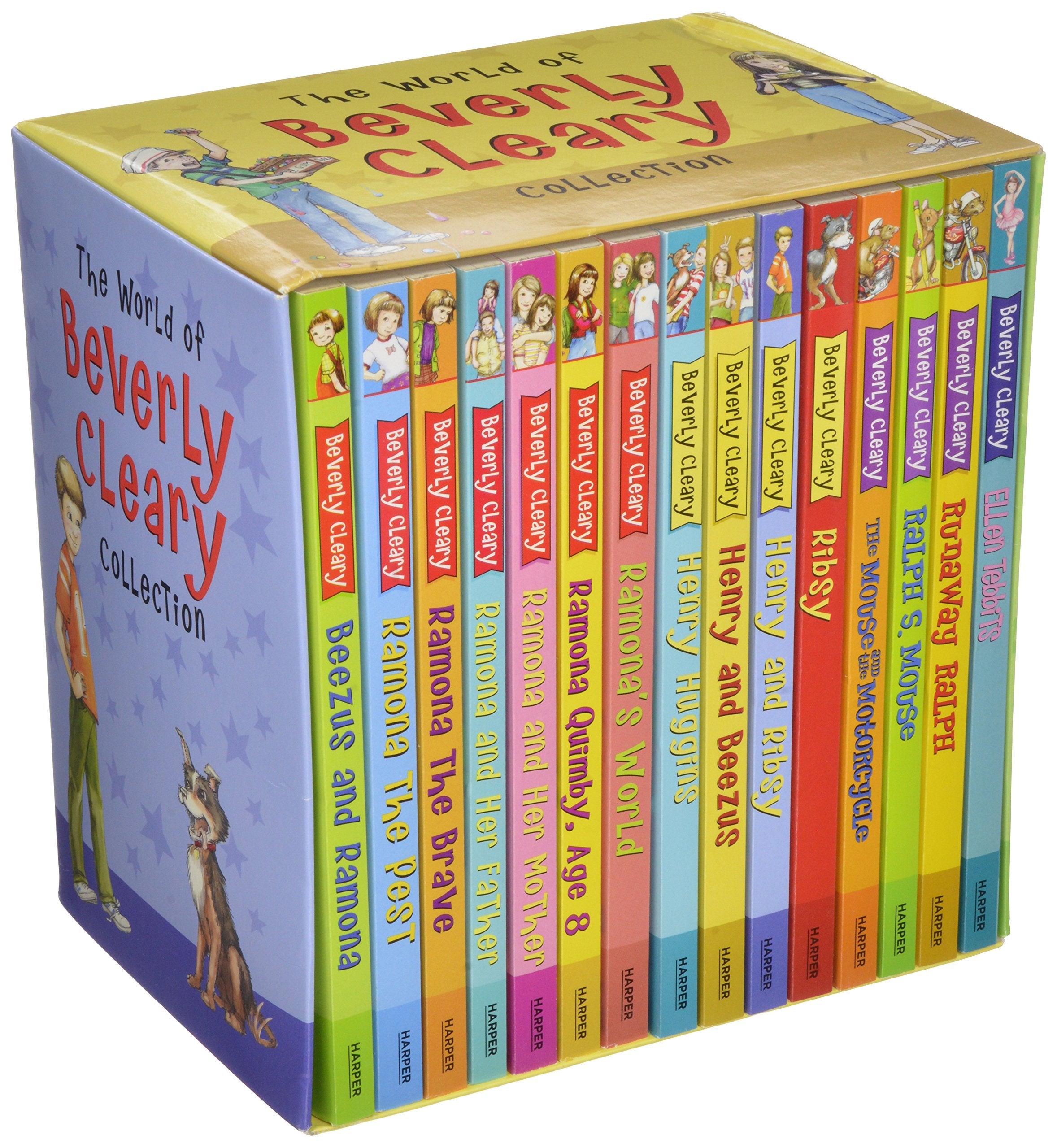 Beverly Cleary The World of Beverly Cleary Collection - 15 Book Boxed Set Featuring Ramona and More!