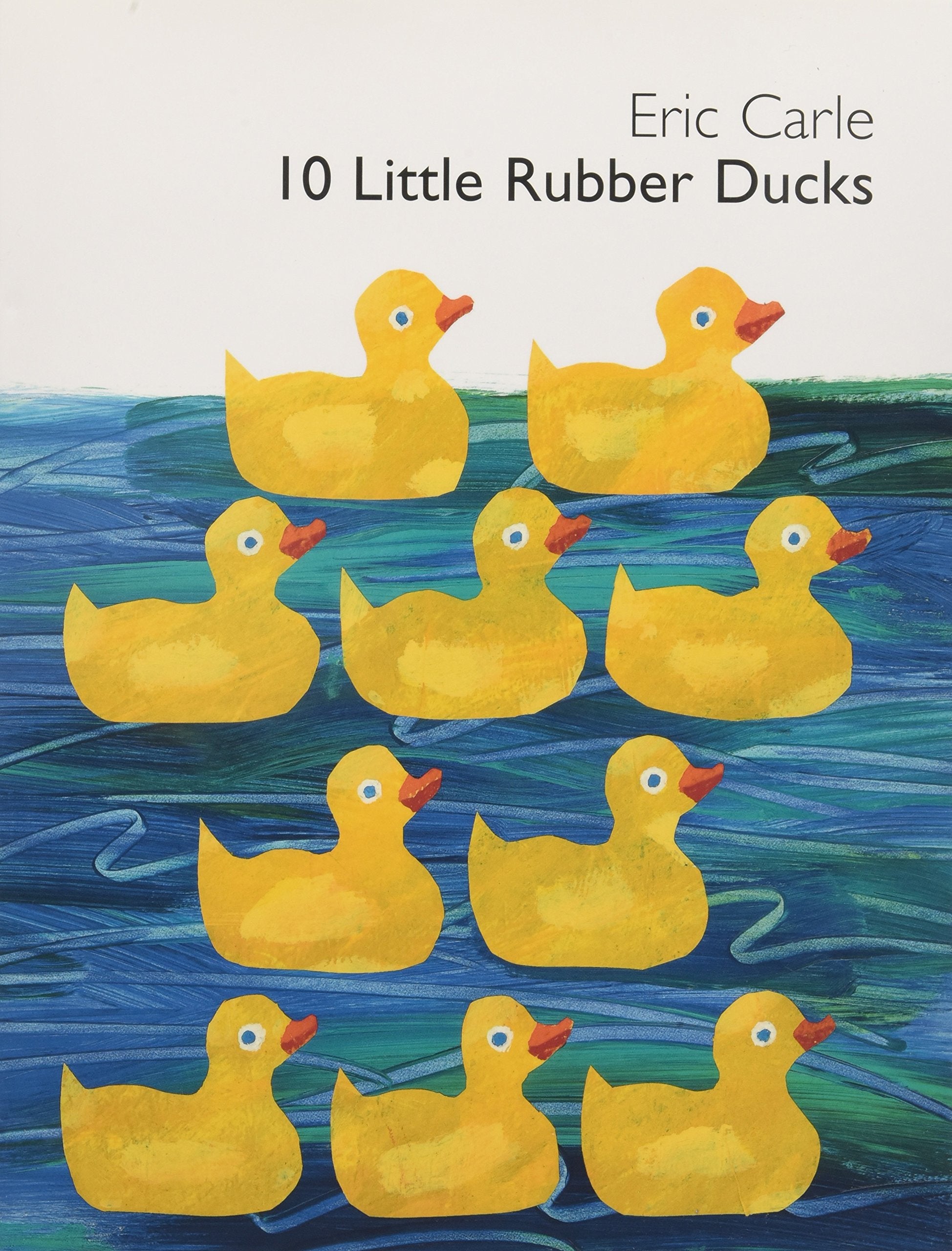 10 Little Rubber Ducks: An Easter And Springtime Book For Kids-used