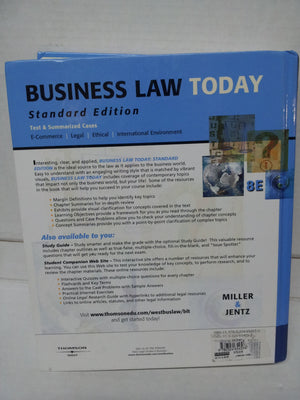 Business Law Today, Standard Edition (Available Titles CengageNOW),Used