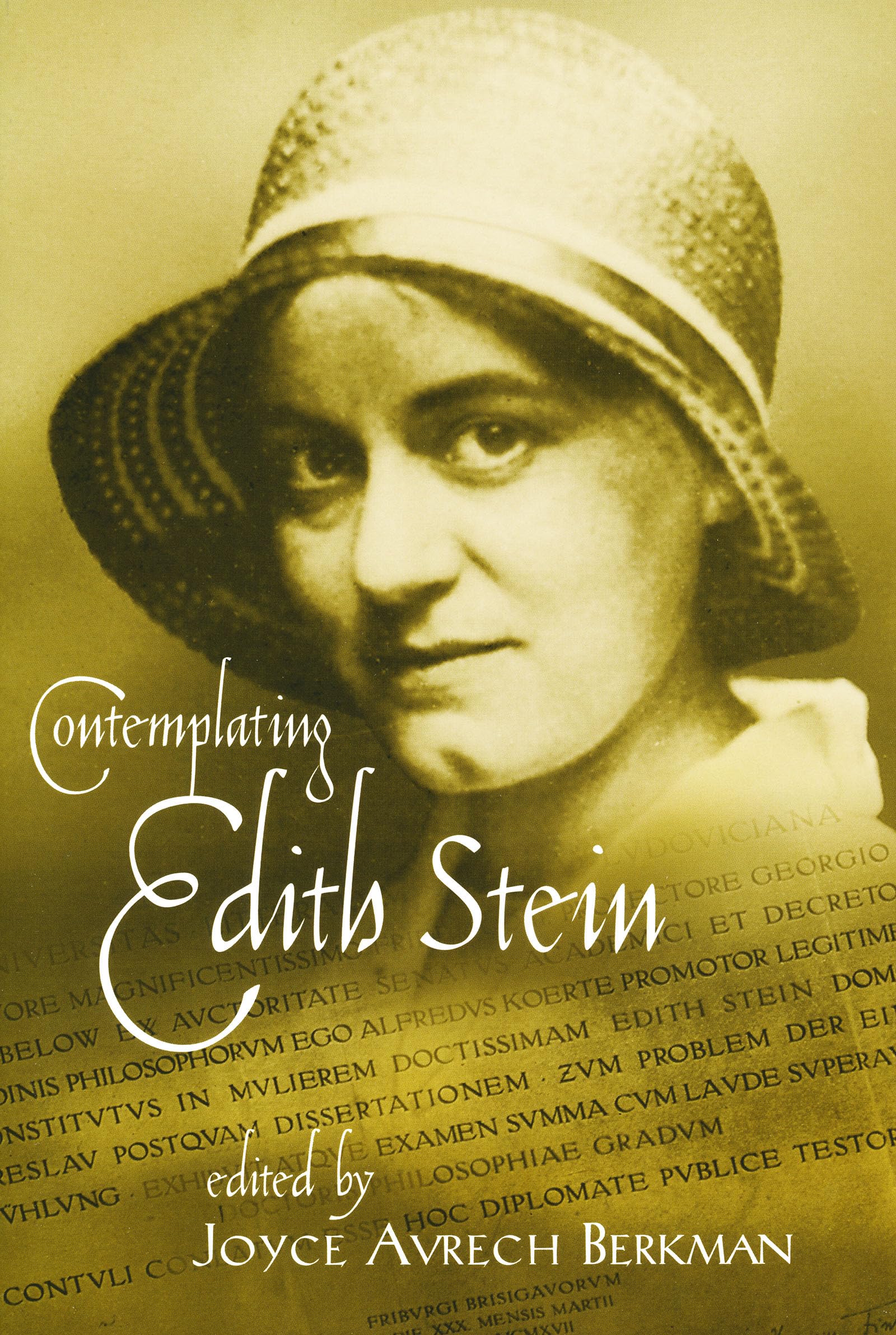 Contemplating Edith Stein,Used