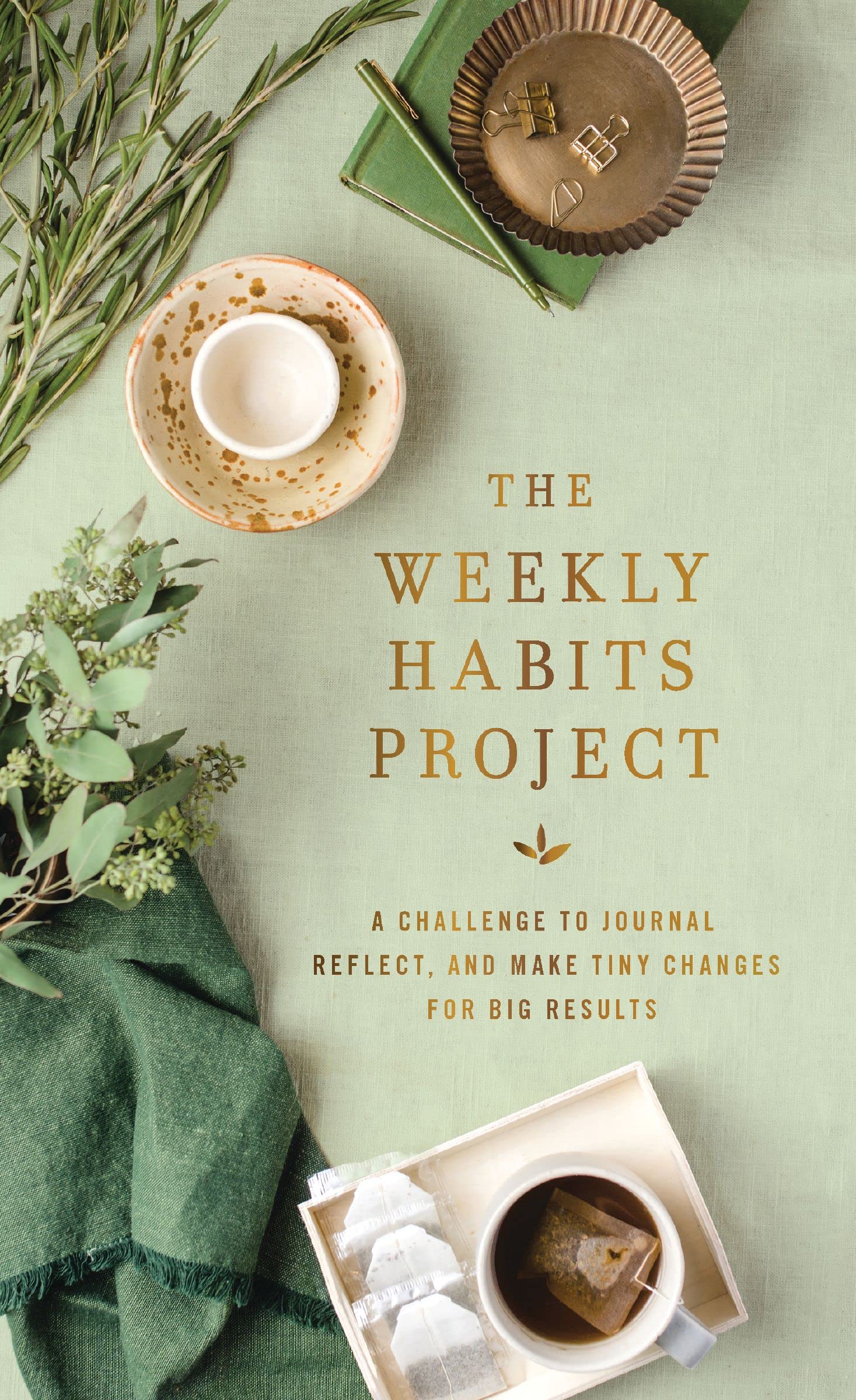 The Weekly Habits Project: A Challenge To Journal, Reflect, And Make Tiny Changes For Big Results (The Weekly Project Series),Used