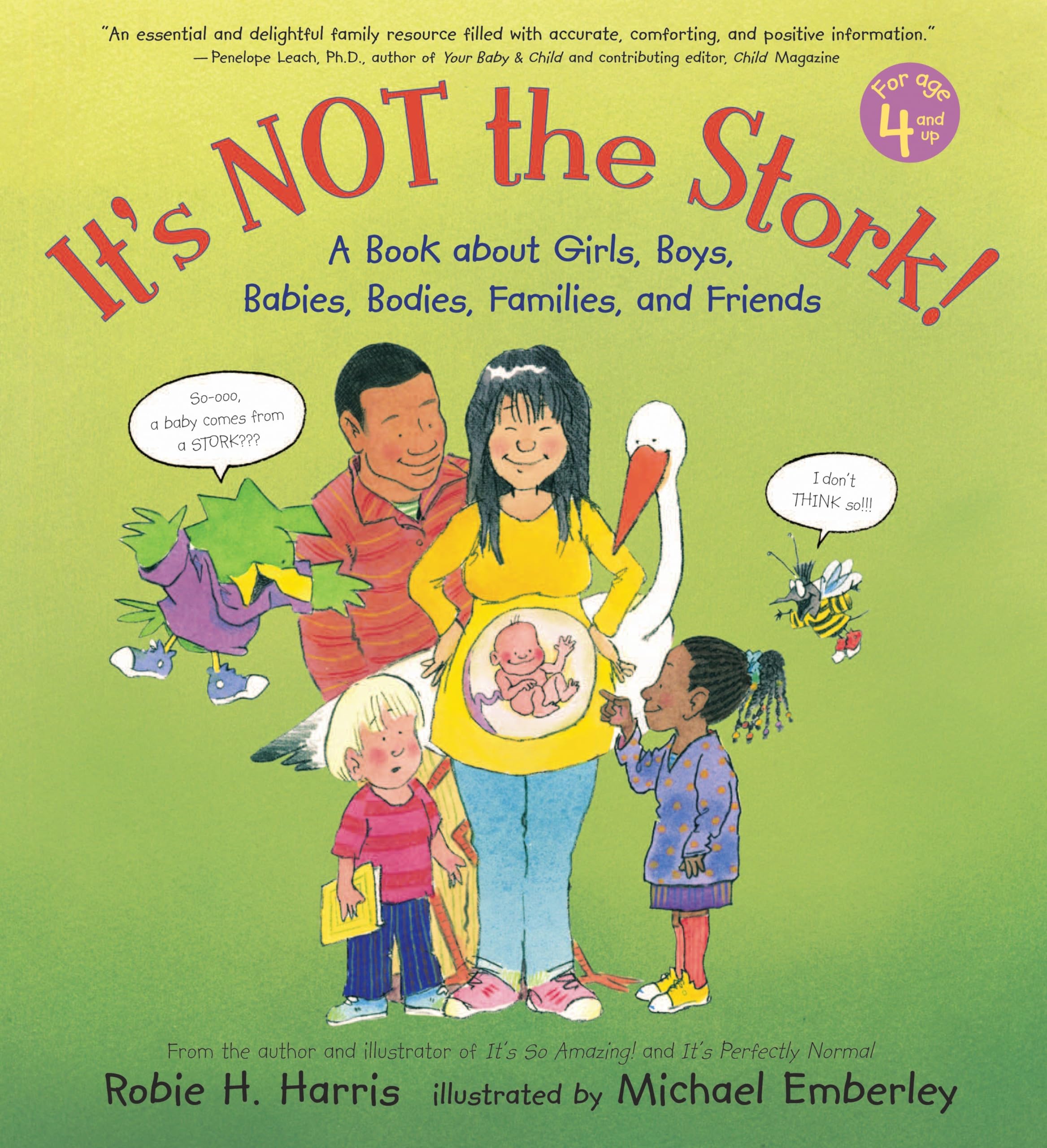 It'S Not The Stork!: A Book About Girls, Boys, Babies, Bodies, Families And Friends (The Family Library),New