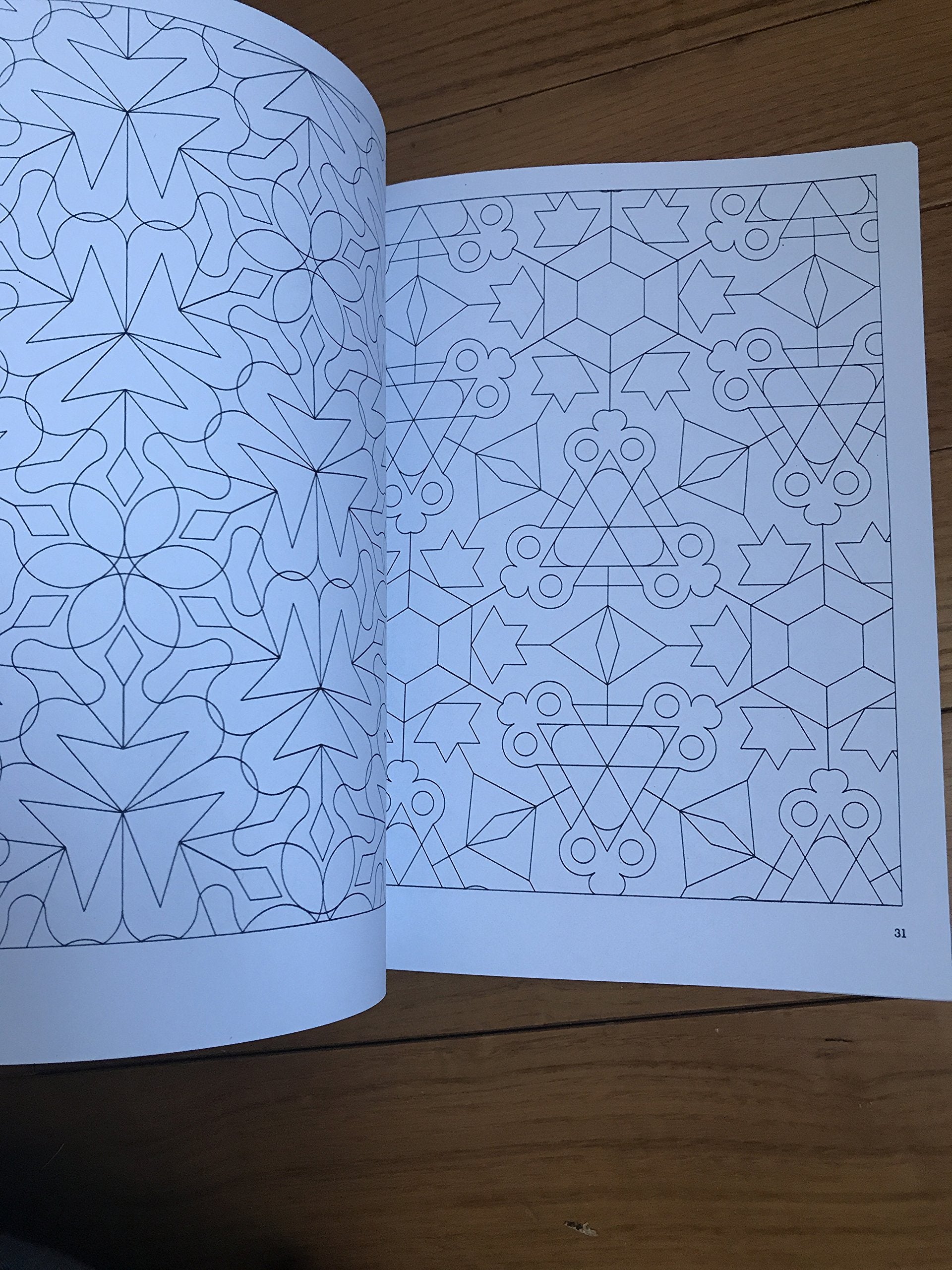 Geometric Allover Patterns (Dover Pictorial Archive),Used