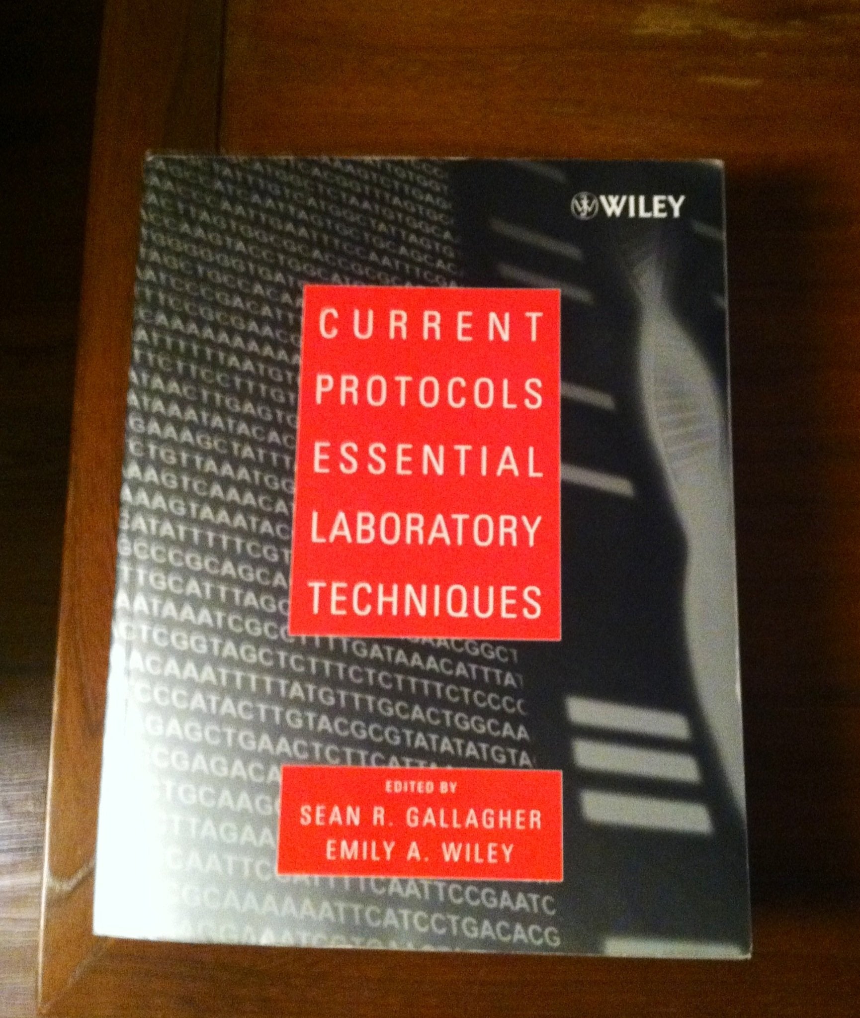 Current Protocols Essential Laboratory Techniques,Used