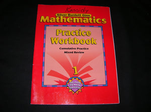 Silver Burdett Ginn Mathematics, Grade 1: Practice Workbook,Used
