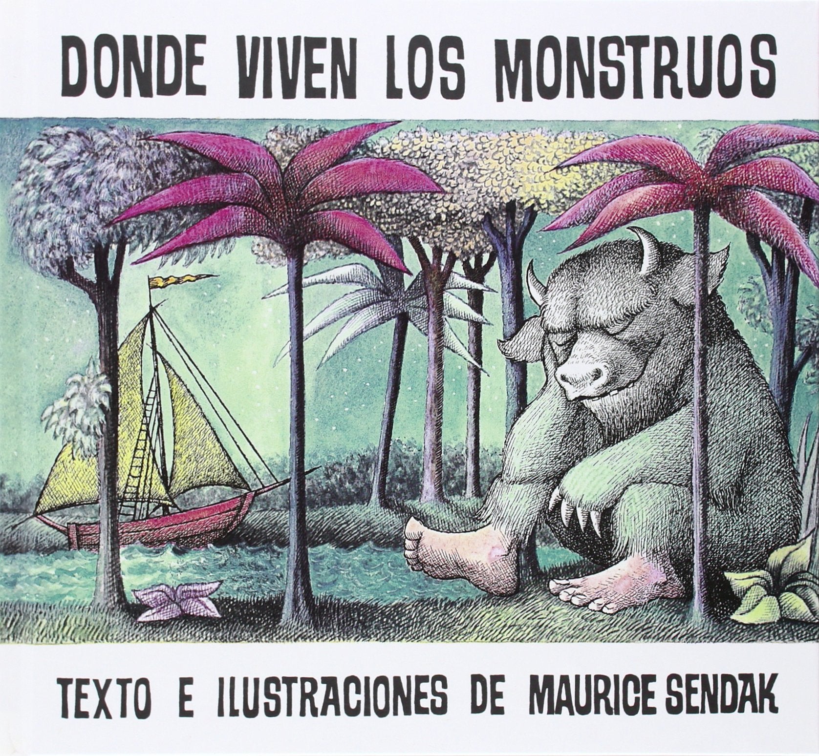 Dnde viven los monstruos (Spanish Edition),Used