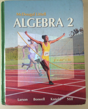 Mcdougal Littell Algebra 2-used