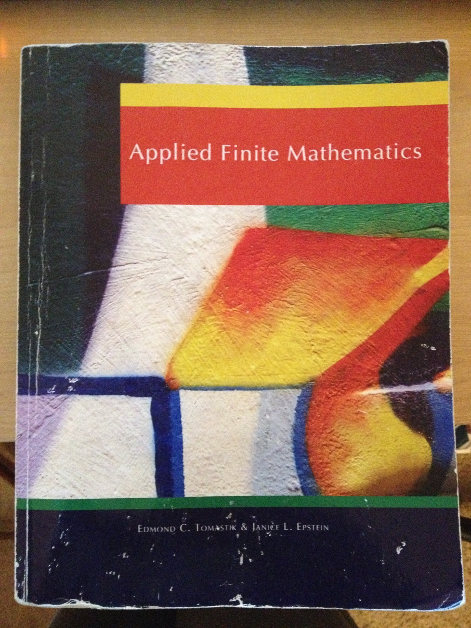 APPLIED FINITE MATHEMATICS >CUSTOM,Used