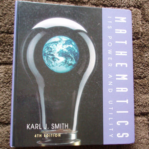 Mathematics: Its Power and Utility,Used