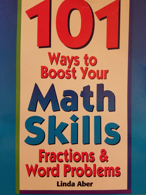 101 Ways to Boost Your Math Skills (Fractions & Word Problems),Used