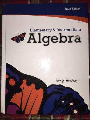 Elementary & Intermediate Algebra (3rd Edition),Used