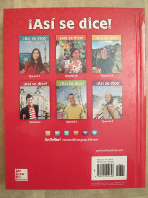 Asi Se Dice! Level 2, Student Edition (Spanish),New