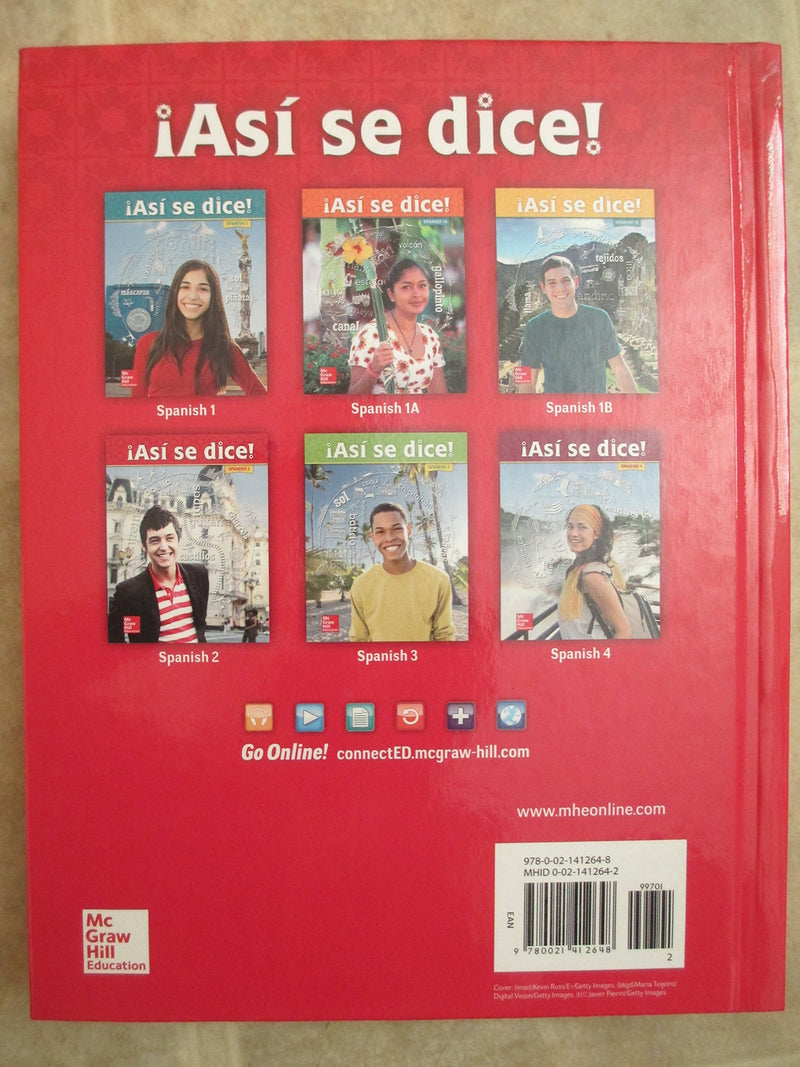 Asi Se Dice! Level 2, Student Edition (Spanish),New