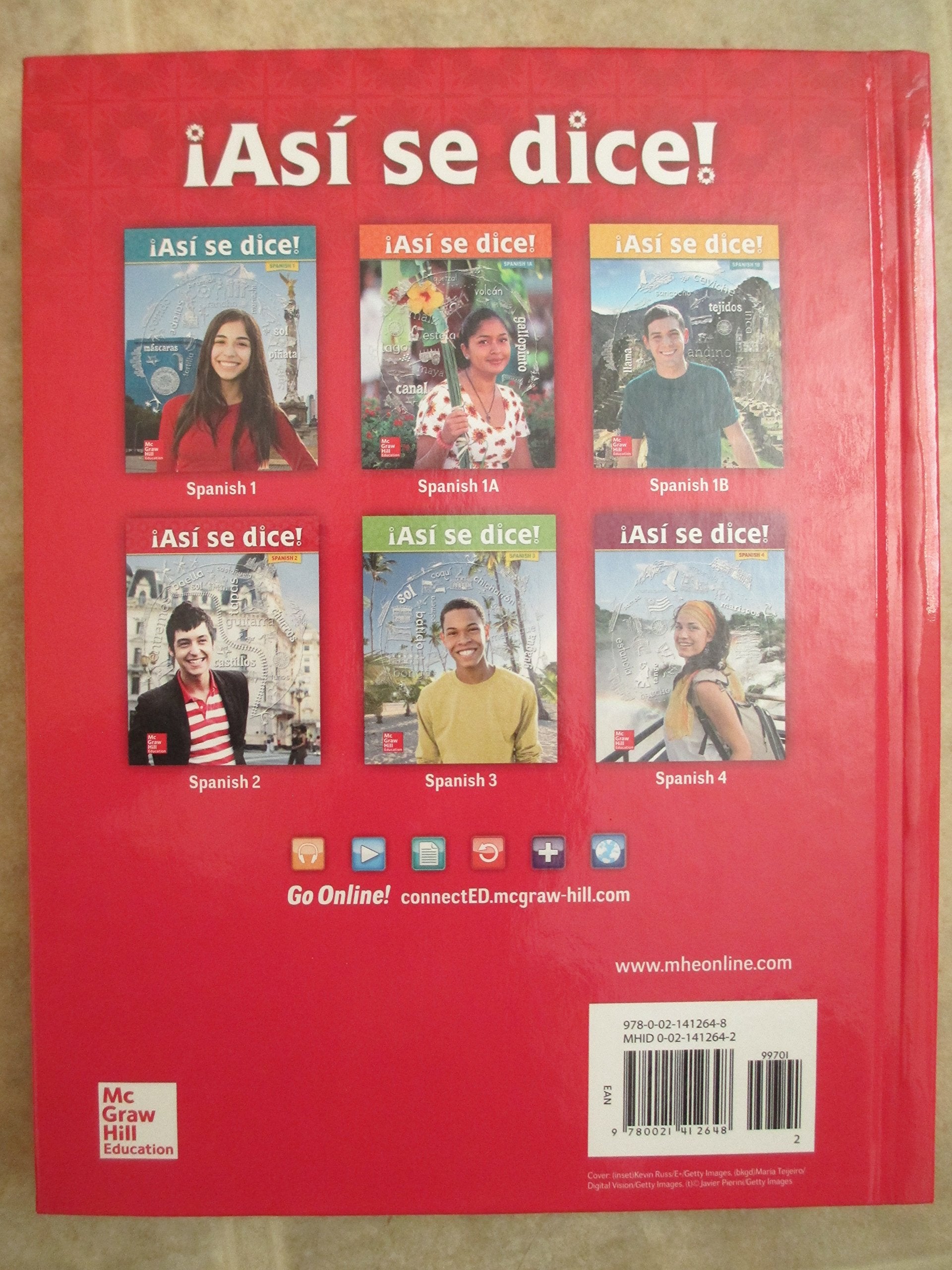 Asi Se Dice! Level 2, Student Edition (Spanish)-used
