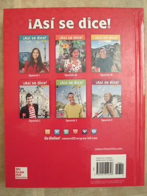 Asi Se Dice! Level 2, Student Edition (Spanish)-used