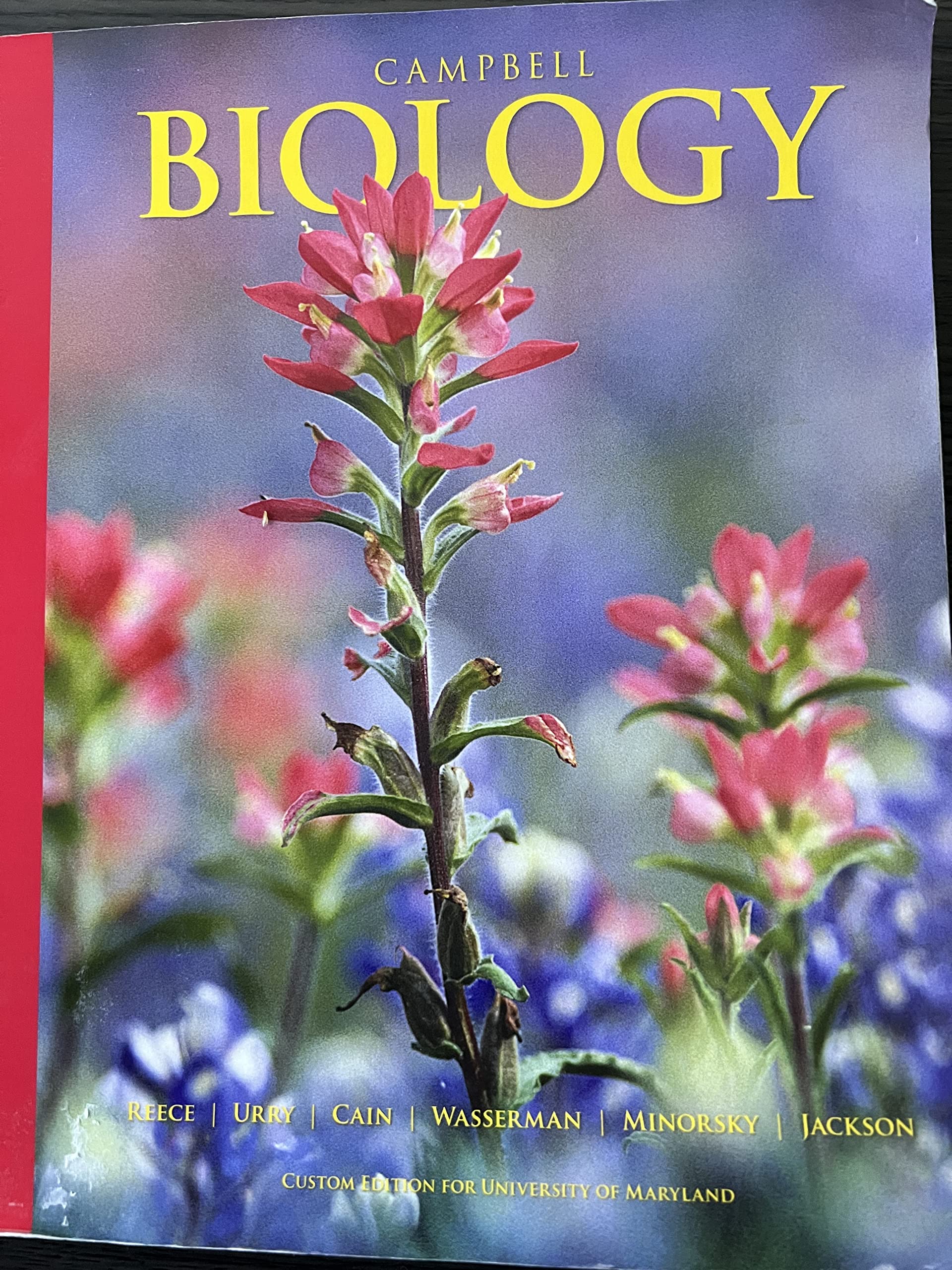 Campbell Biology: Custom Edition for the University of Maryland,Used
