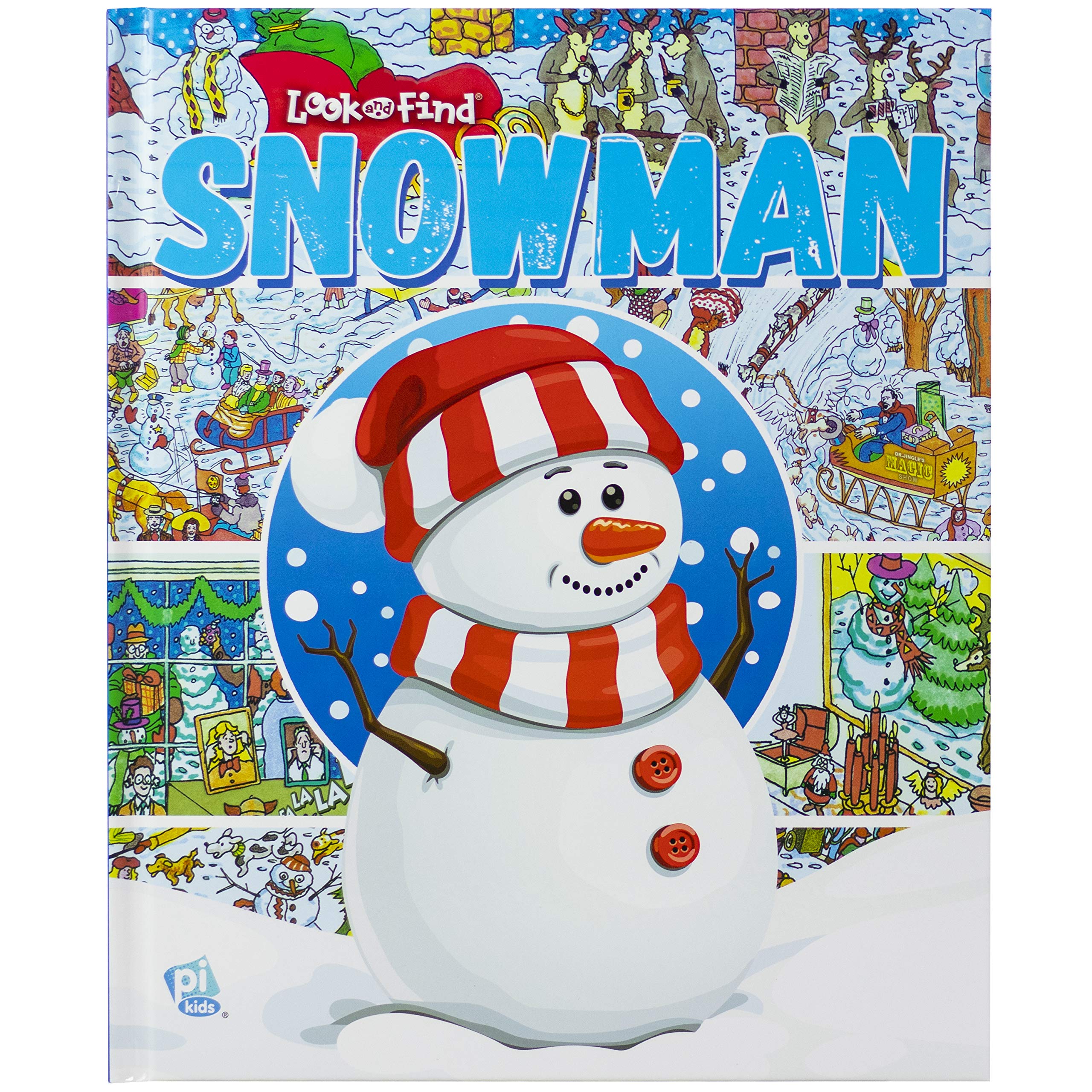 Snowman Look and Find  PI Kids,Used