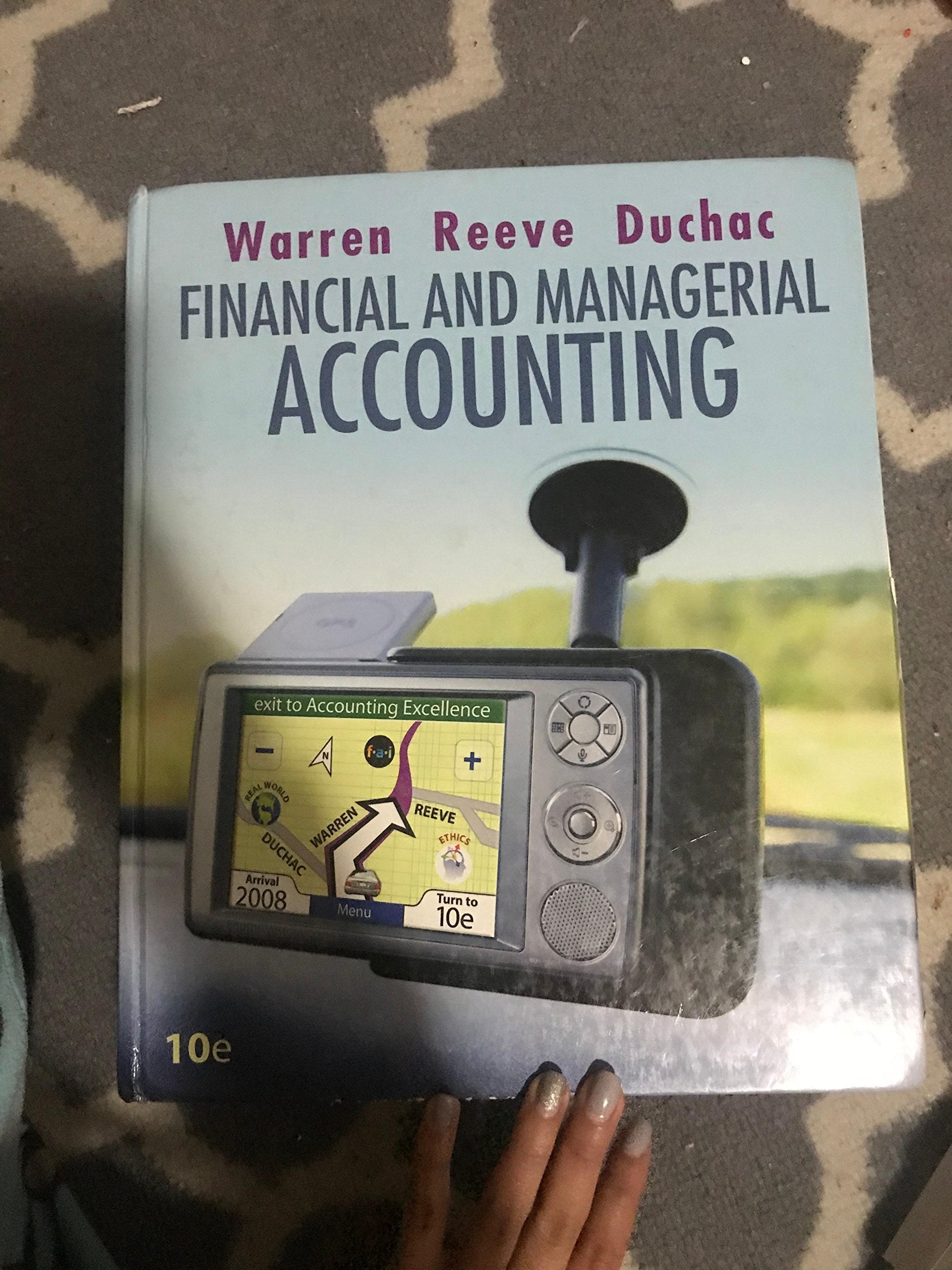 Financial & Managerial Accounting (Available Titles CengageNOW),Used