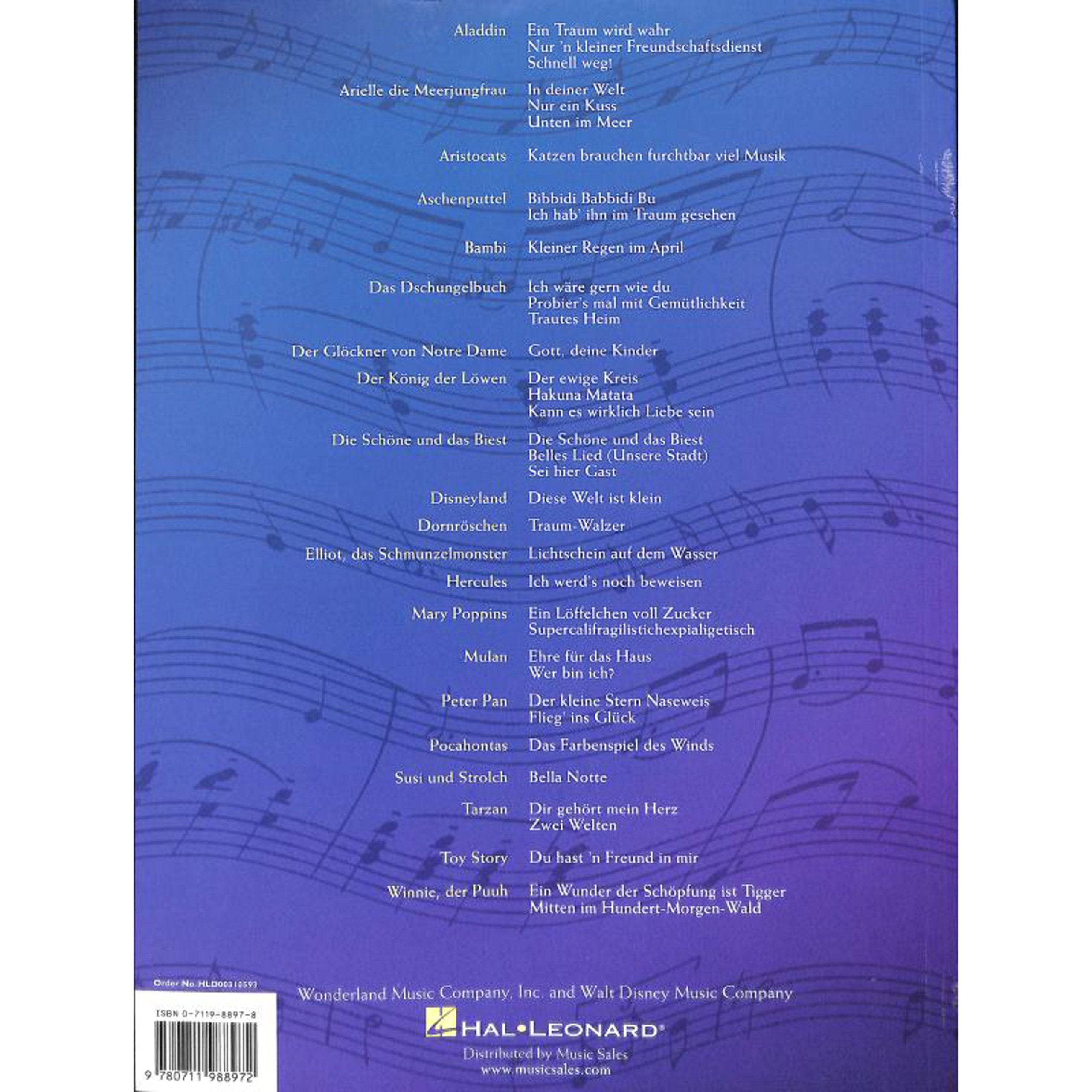 Das Grosse Disney Songbuch (German Edition),Used