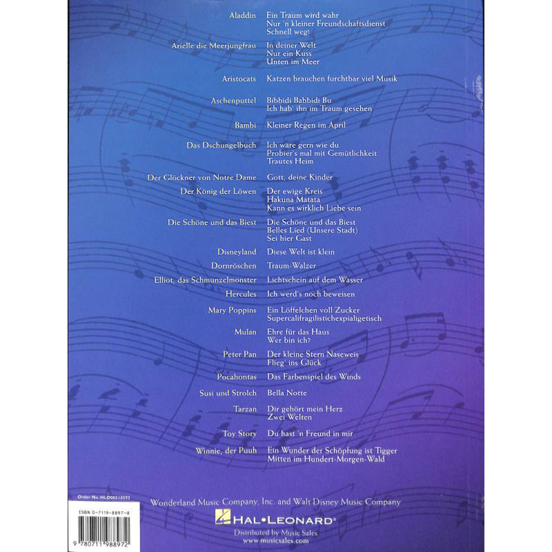 Das Grosse Disney Songbuch (German Edition),Used