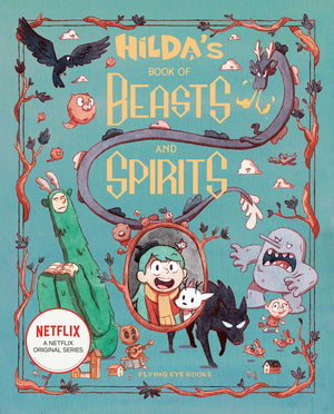 Flying Eye Books Hilda's Book of Beasts and Spirits - Sky Blue Tie-In Edition