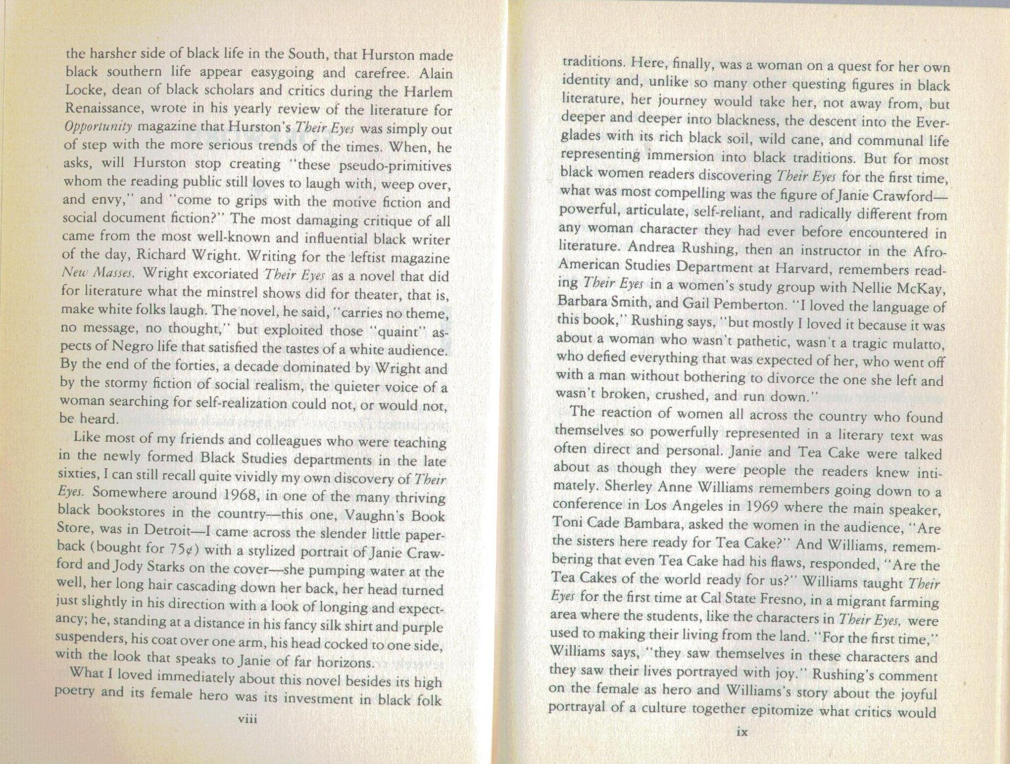 Their Eyes Were Watching God RI,Used